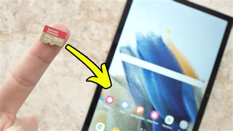 Samsung Galaxy Tab A8 (2022) : How to Insert SD .
